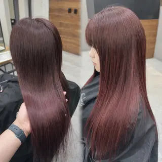 ロング カラー RIO🩶NEXT/ エクステ/ハイトーンのヘアスタイル
