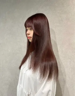 ロング カラー レイヤー/艶カラー/ KIHO🥥︎のヘアスタイル