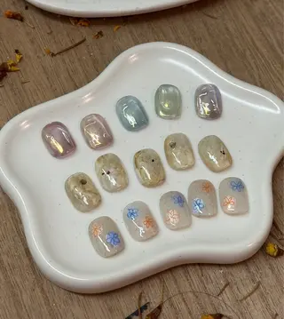 ネイル 🎀フェイ フェイ🫧💗のネイルデザイン