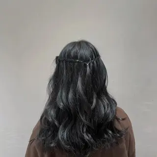 ロング パーマ ‪・カット/ SARAのヘアスタイル