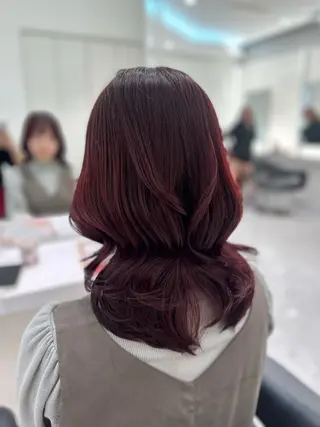 ミディアム カラー 🐺韓国風メンズ特化 あさひ🐺のヘアスタイル