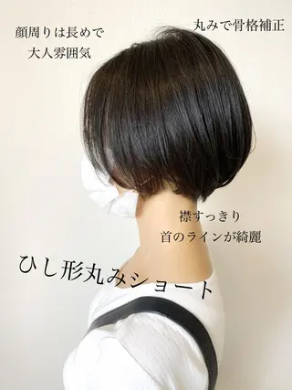 ショート カラー 吉祥寺小顔×ショート 🍋宮本大輔🍋のヘアスタイル
