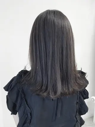 ミディアム カラー 肌に馴染むカラー 梅田・増田のヘアスタイル