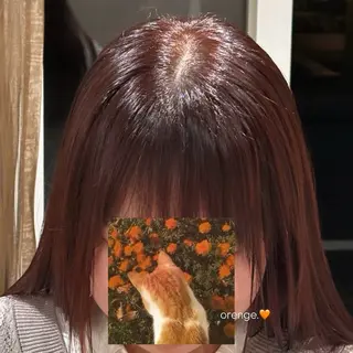 ミディアム カラー Unami 表参道 Mayukiのヘアスタイル