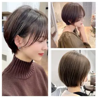 ショート 佐川 友里のヘアスタイル