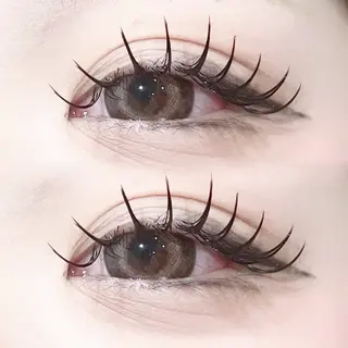 マツエク・マツパ 🤍𐙚KONOHO 束感まつ毛𐙚🤍のマツエク・マツパデザイン