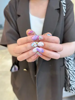 ネイル ハイトーン特化 pepe🎀のヘアスタイル