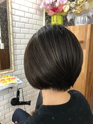 ショート カラー 橋本 敬介のヘアスタイル