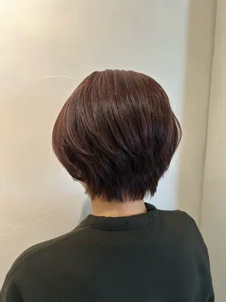 ショート カラー IT by ALBUM立川のヘアスタイル