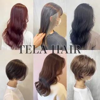ショート パーマ TELA HAIR 副代表　岡田のヘアスタイル