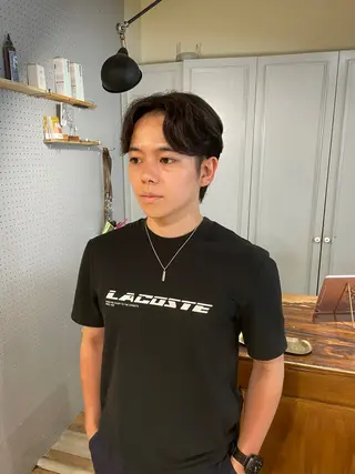 ショート パーマ メンズ 🤩噂のMr.髪ポジ ティブ®️yu🤩のヘアスタイル