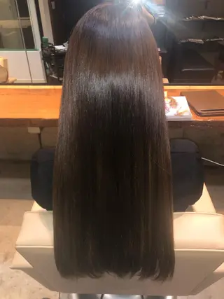 ロング カラー メンズ ✨️プルエクステ ディプロマ取得✨️のヘアスタイル