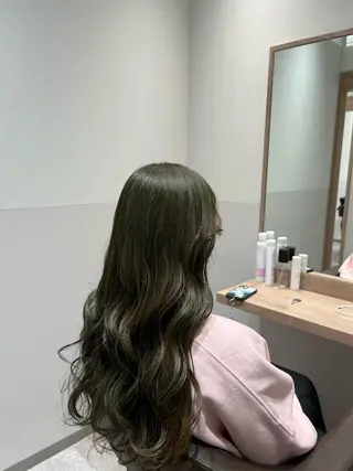ロング 大宮レイヤーカット× 透明感カラー　rioのヘアスタイル
