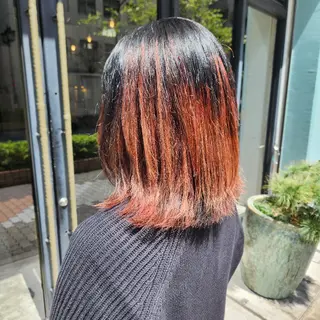ミディアム カラー ハヤシ マユ ✂ 府中美容室のヘアスタイル