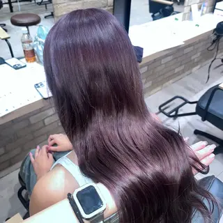 ロング カラー レイヤー/nail COCOROのヘアスタイル