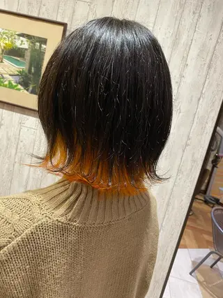 ショート カラー 🦋店長🦋 ほんさわ みずきのヘアスタイル