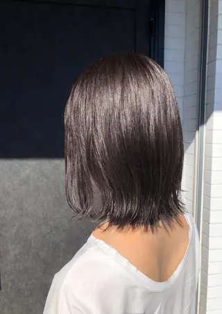 ミディアム 菊池 幹のヘアスタイル