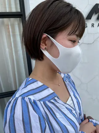 ショート 伊藤 陽のヘアスタイル