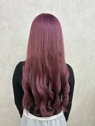 ロング カラー 佐藤 琴海のヘアスタイル