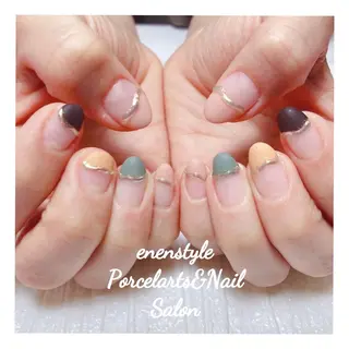 ミディアム ネイル 👑enen style👑のネイルデザイン