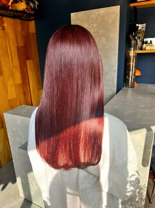 セミロング カラー 似合わせカット Rinka🌻のヘアスタイル