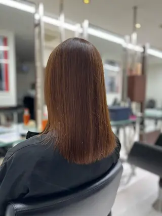 ロング パーマ 小野 達己のヘアスタイル