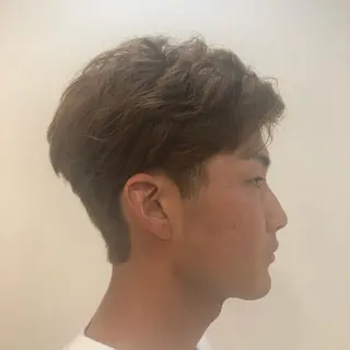 ショート カラー パーマ メンズ リリー /Men's/パーマのヘアスタイル