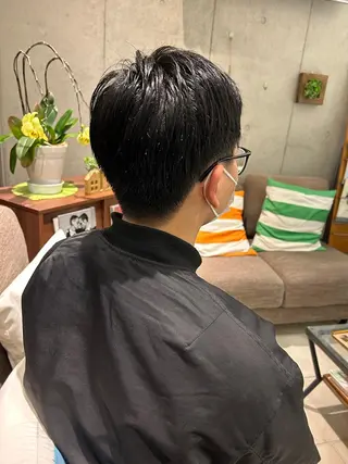 メンズ 増渕 里奈のヘアスタイル