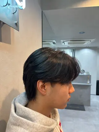 ショート ✨髪質改善カラー/垢 抜けメンズパーマ✨のヘアスタイル