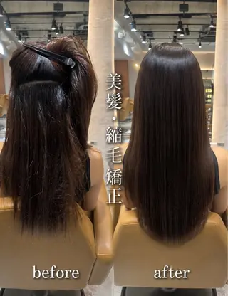 ロング 銀座副店長/レイヤー /髪質改善/田島のヘアスタイル