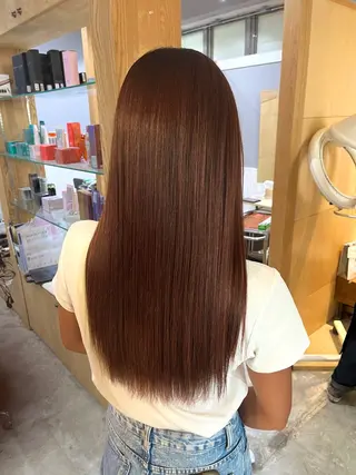 ロング miloc naha ナナカのヘアスタイル