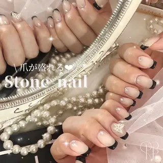 ネイル 【岐阜💅🏻】 オトナ可愛い🤍🪄のネイルデザイン