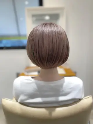 ショート カラー 髪質改善専門 YOSHIのヘアスタイル