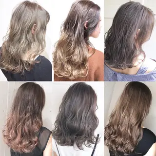 ロング カラー パーマ 美髪/髪質改善/艶髪 /CECILのヘアスタイル