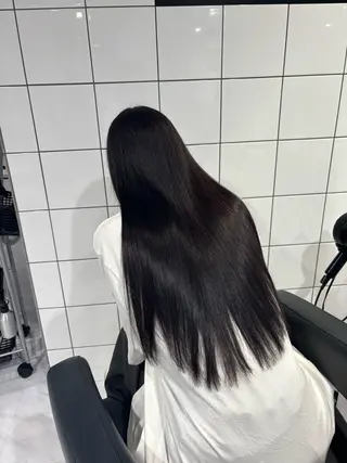 ロング カラー 表参道♡暗髪♡ 艶カラー♡アユミのヘアスタイル