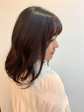 ミディアム 高橋 沙希のヘアスタイル