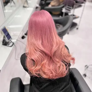 セミロング カラー ヘアアレンジ ♡ 𝐑𝐈𝐎♡のヘアスタイル