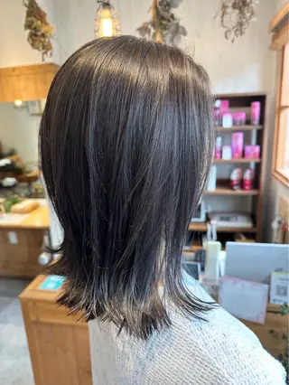 カラー 🪻二宮俊カットモデ ル縮毛矯正募集🪻のヘアスタイル