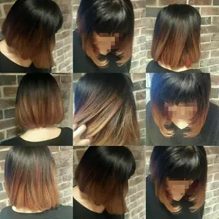 ショート カラー パーマ ヘアアレンジ メンズ キッズ ネイル マツエク・マツパ MEGUMI megumiのヘアスタイル