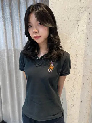 ミディアム カラー mai / linoah˚✧のヘアスタイル