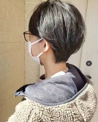 ショート 清水 沙織のヘアスタイル