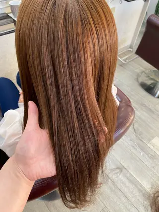 ロング 足利/透明感カラー/ GRACE/りおのヘアスタイル