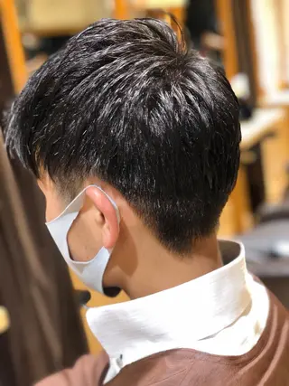 ショート メンズ 松﨑 亜々人のヘアスタイル
