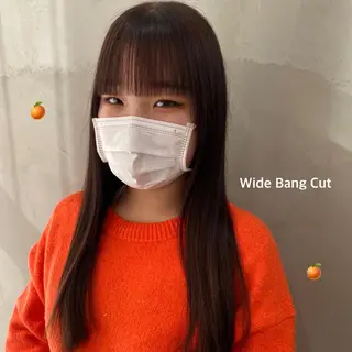 ロング カラー SOURCE 茶屋町　奥井杏奈のヘアスタイル