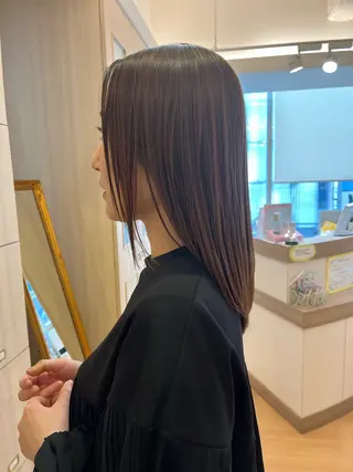 セミロング Ha naのヘアスタイル