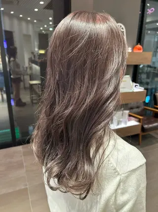 セミロング 🕯透明感カラー／ 似合わせレイヤー🎀のヘアスタイル