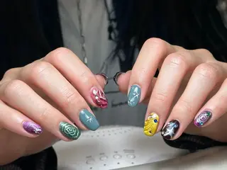 ネイル Eveネイル チップスカルプ専門店のネイルデザイン