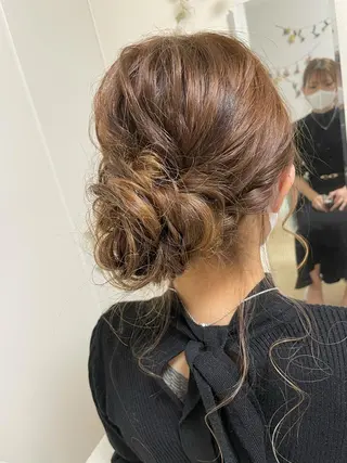 ロング ヘアアレンジ BINERVA nail salonのネイルデザイン