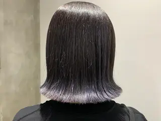 ショート カラー ヘアアレンジ kei🤎ベージュ /透明感カラー/博多のヘアスタイル