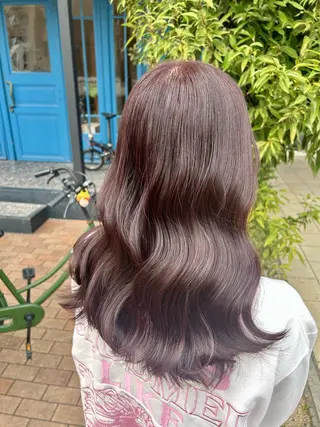 ロング 艶髪/韓国風🤍🖤 小林実央‎のヘアスタイル